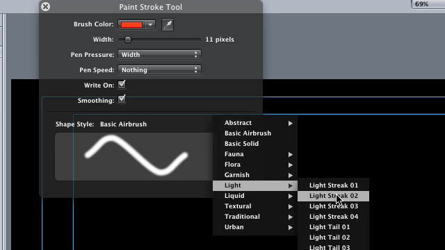 Paint Strokes en Motion 3