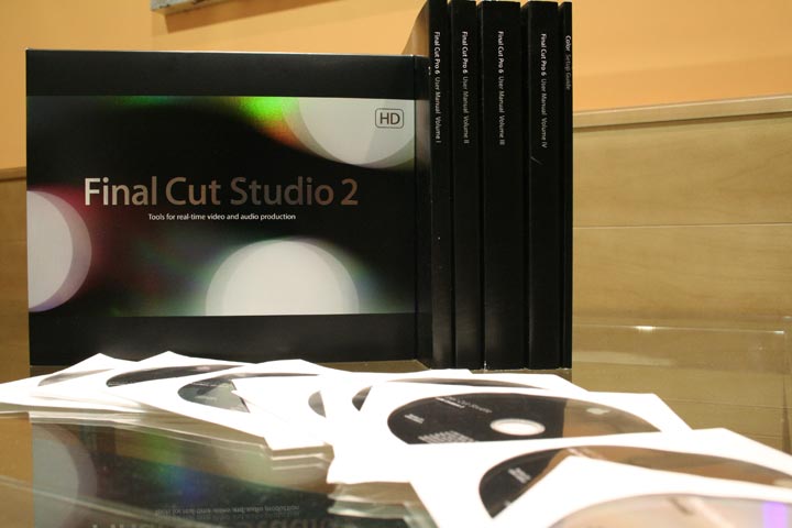 Contenido del paquete Final Cut Studio 2